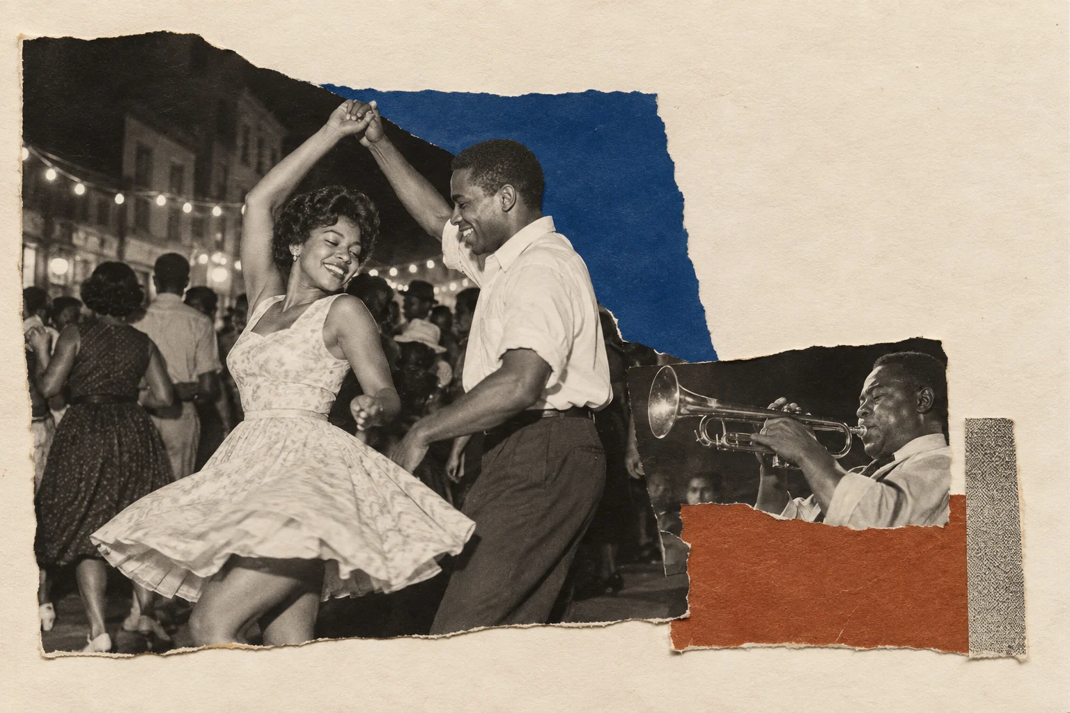 Queer in Chicago, collage for the KEVNS City Collages series