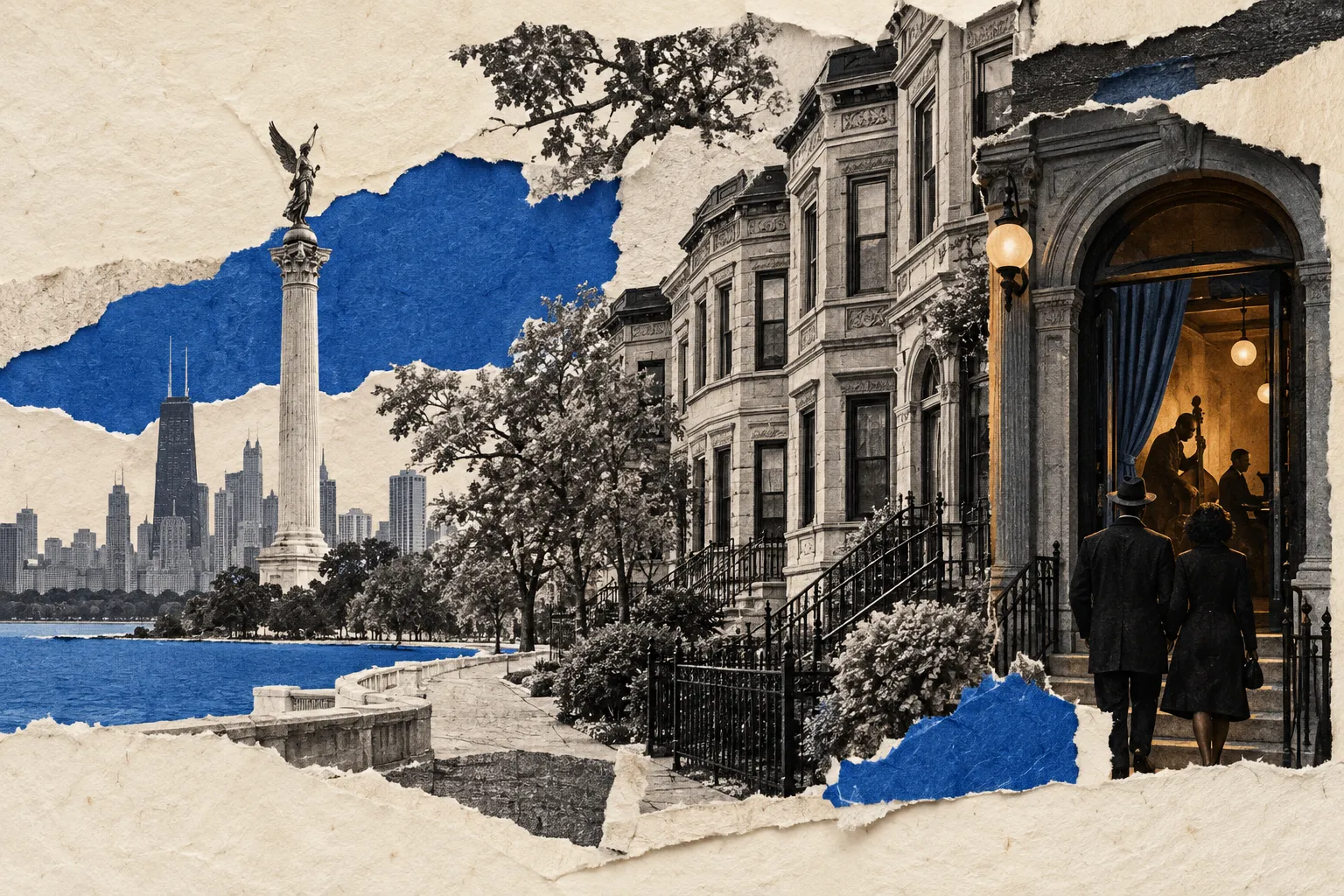 Bronzeville, collage