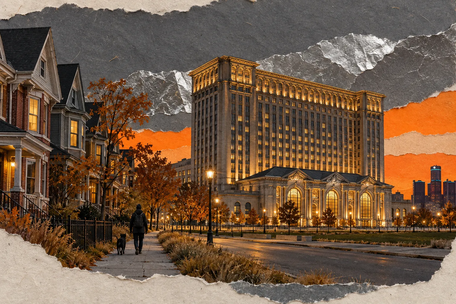 Corktown, collage