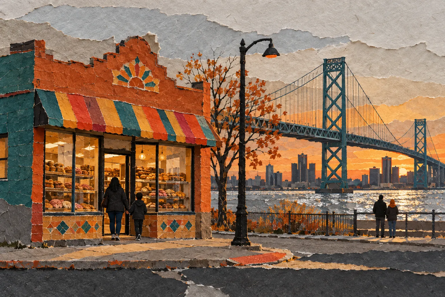 Mexicantown, collage