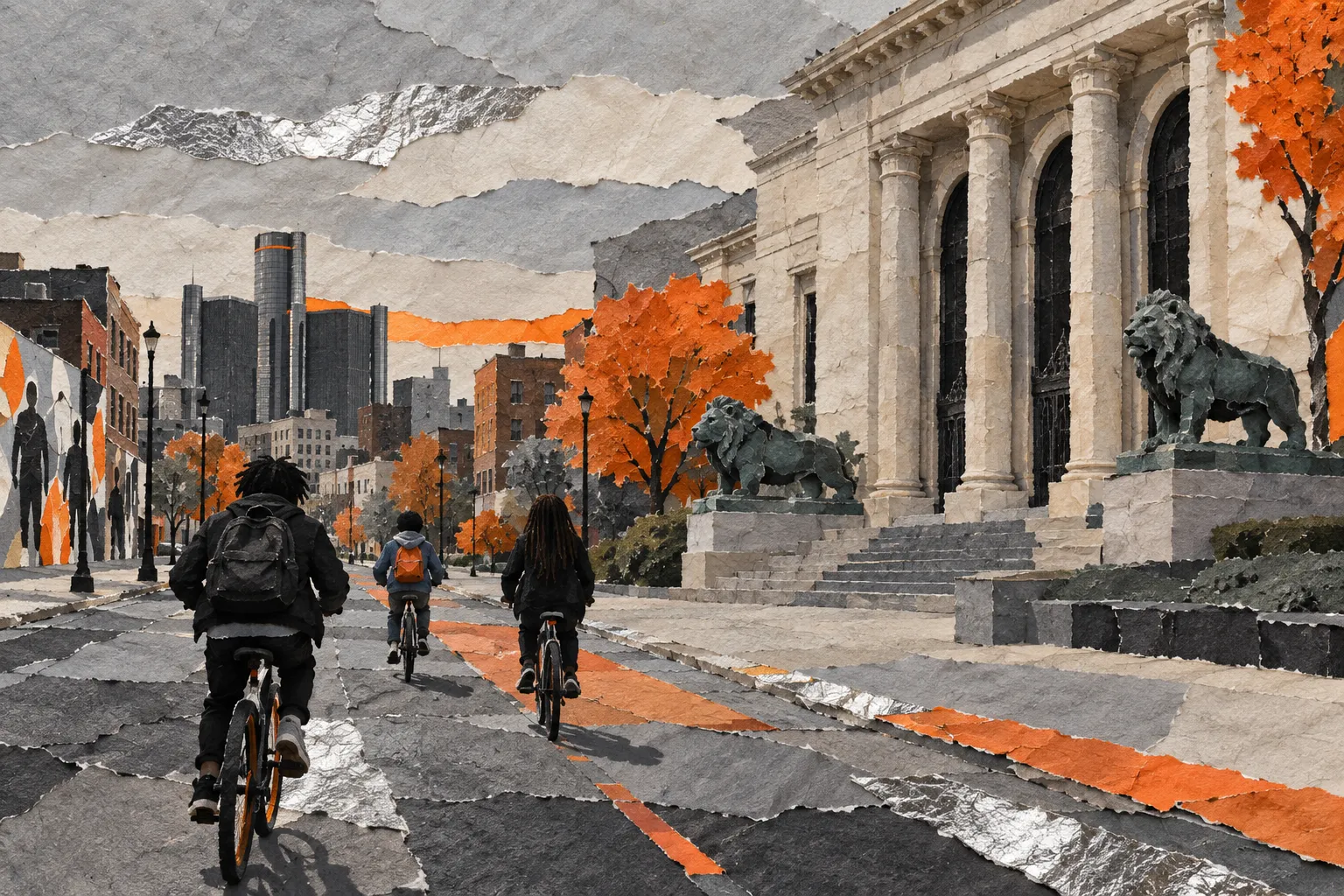 Midtown, collage