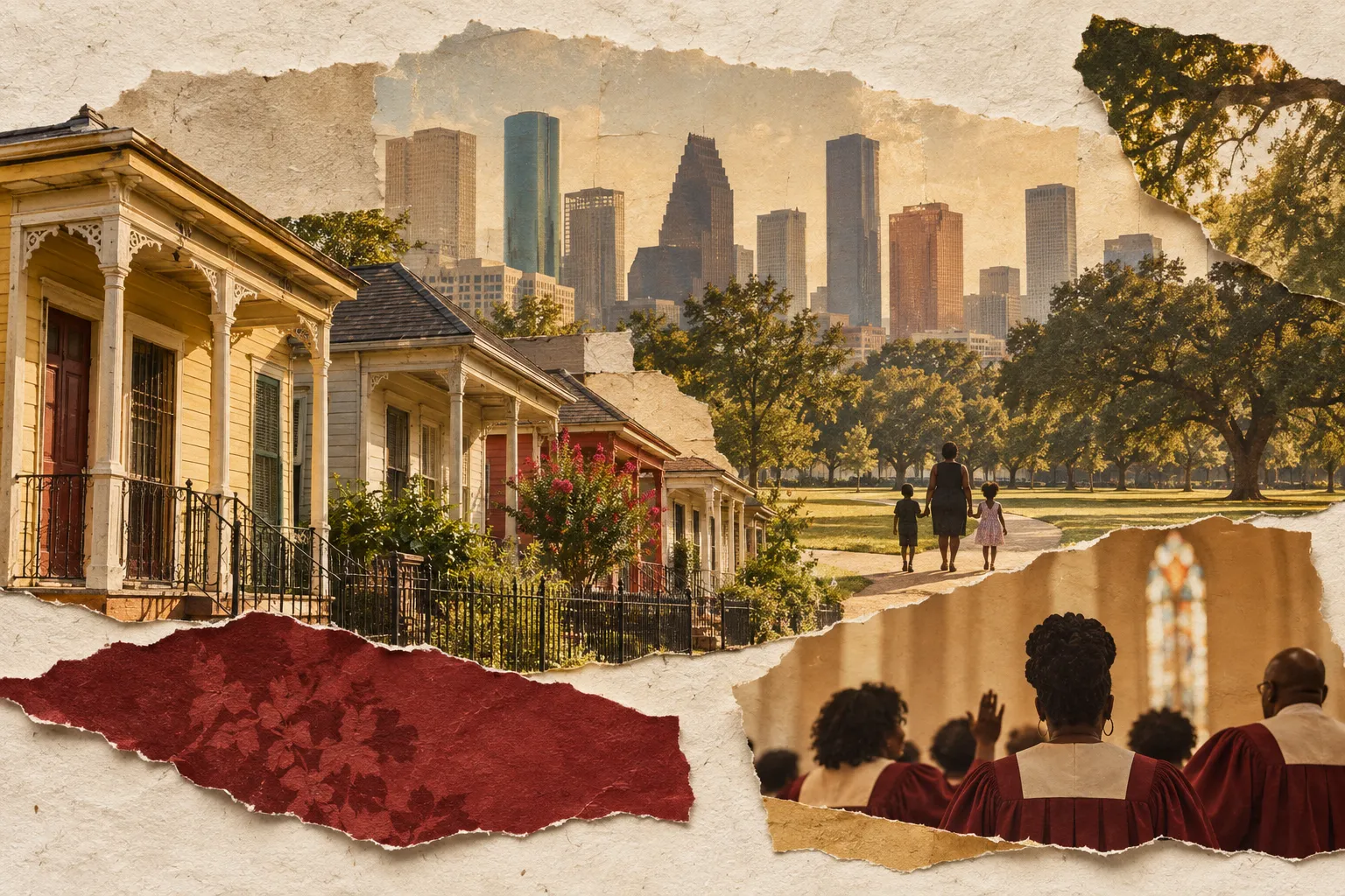 Third Ward, collage