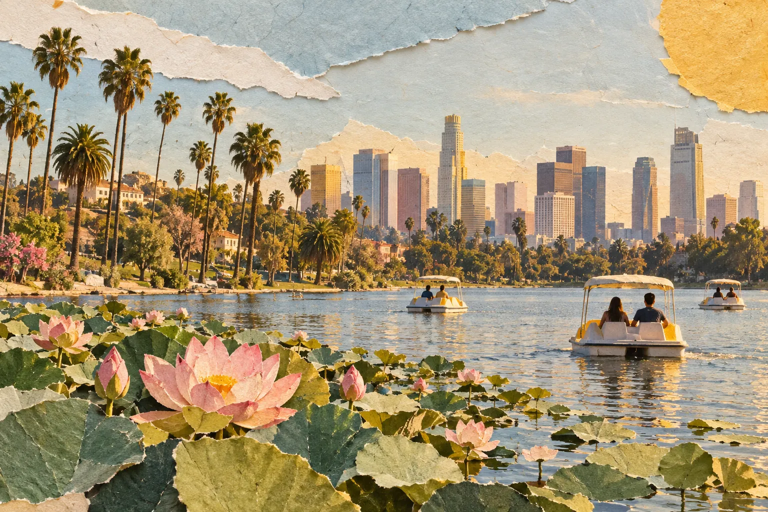Echo Park, collage