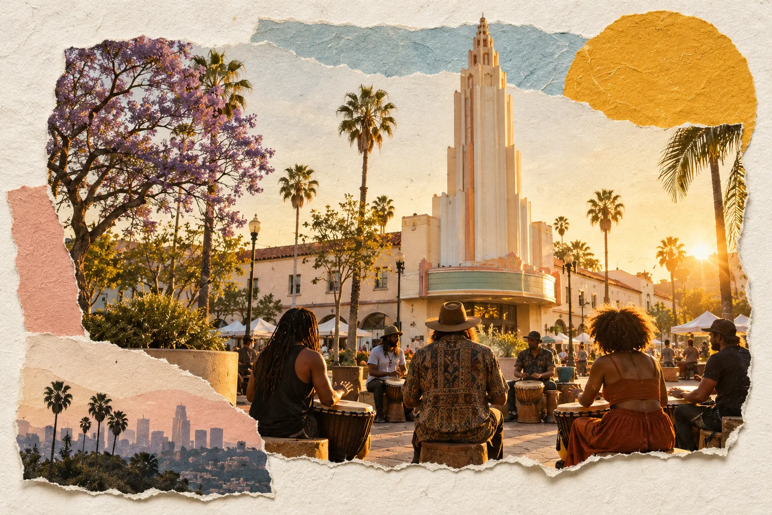 Leimert Park, collage