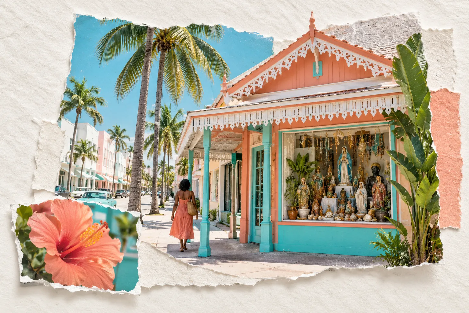 Little Haiti, collage