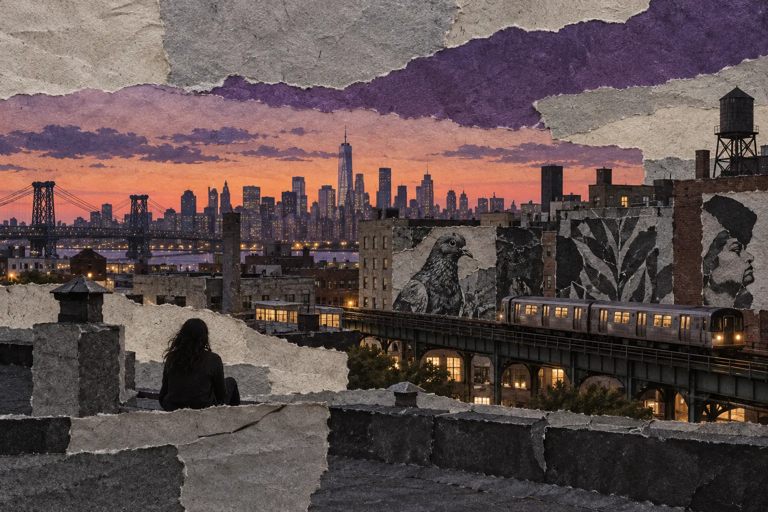 Bushwick, collage
