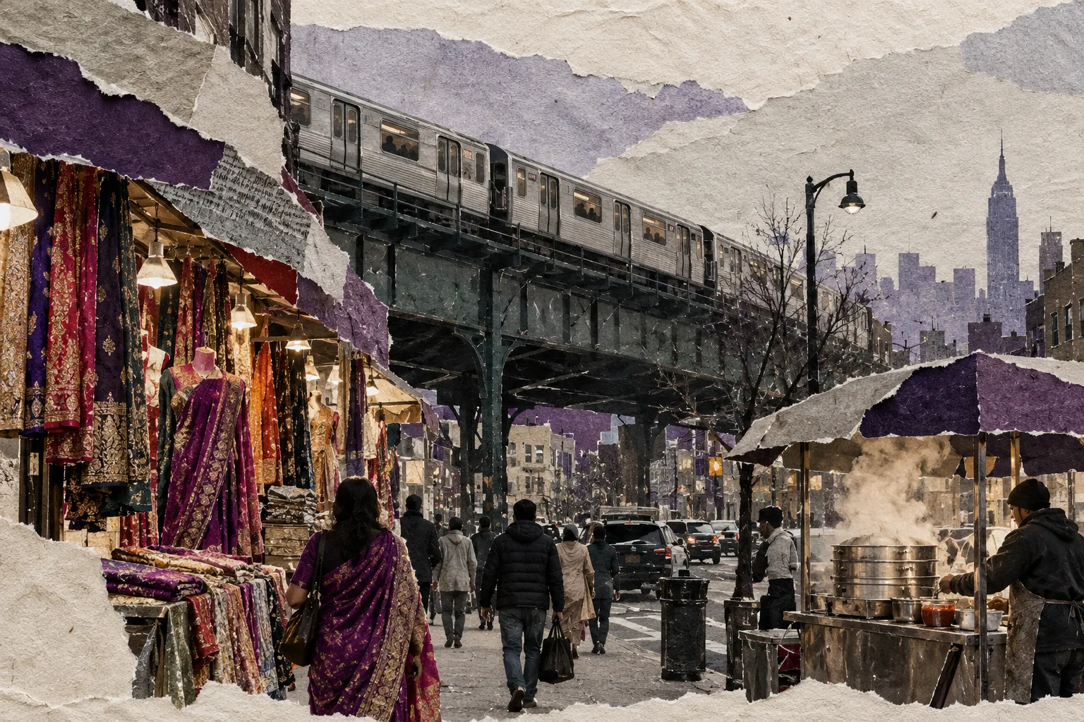 Jackson Heights, collage