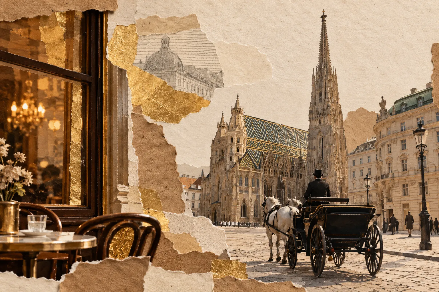 Innere Stadt, collage