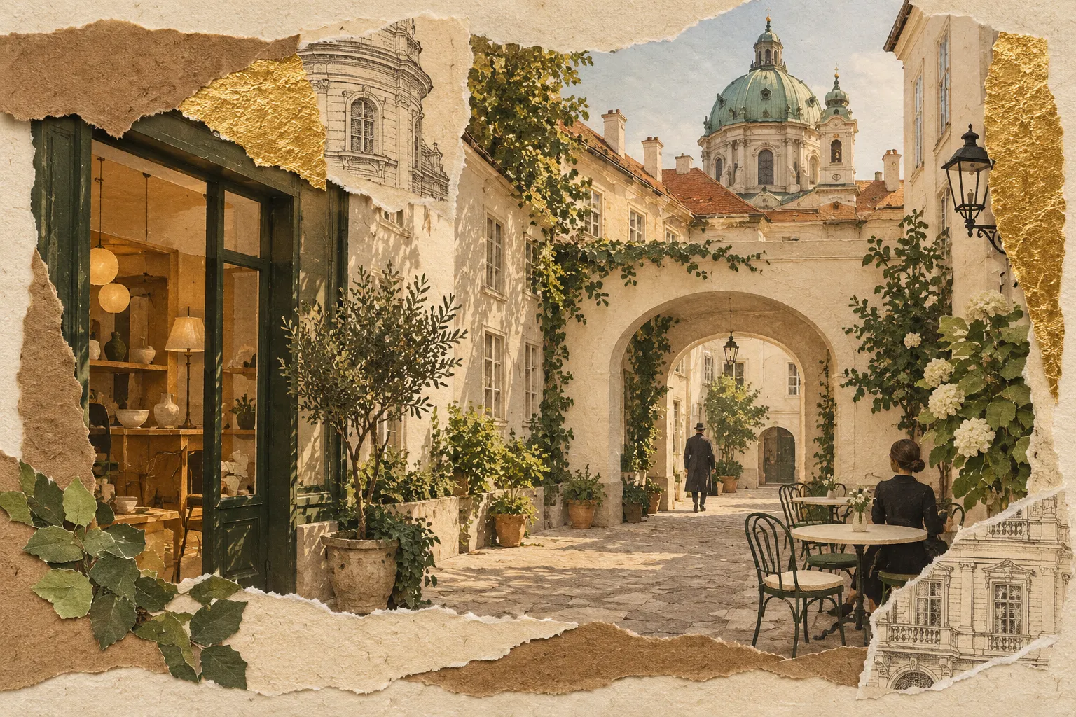 Neubau, collage