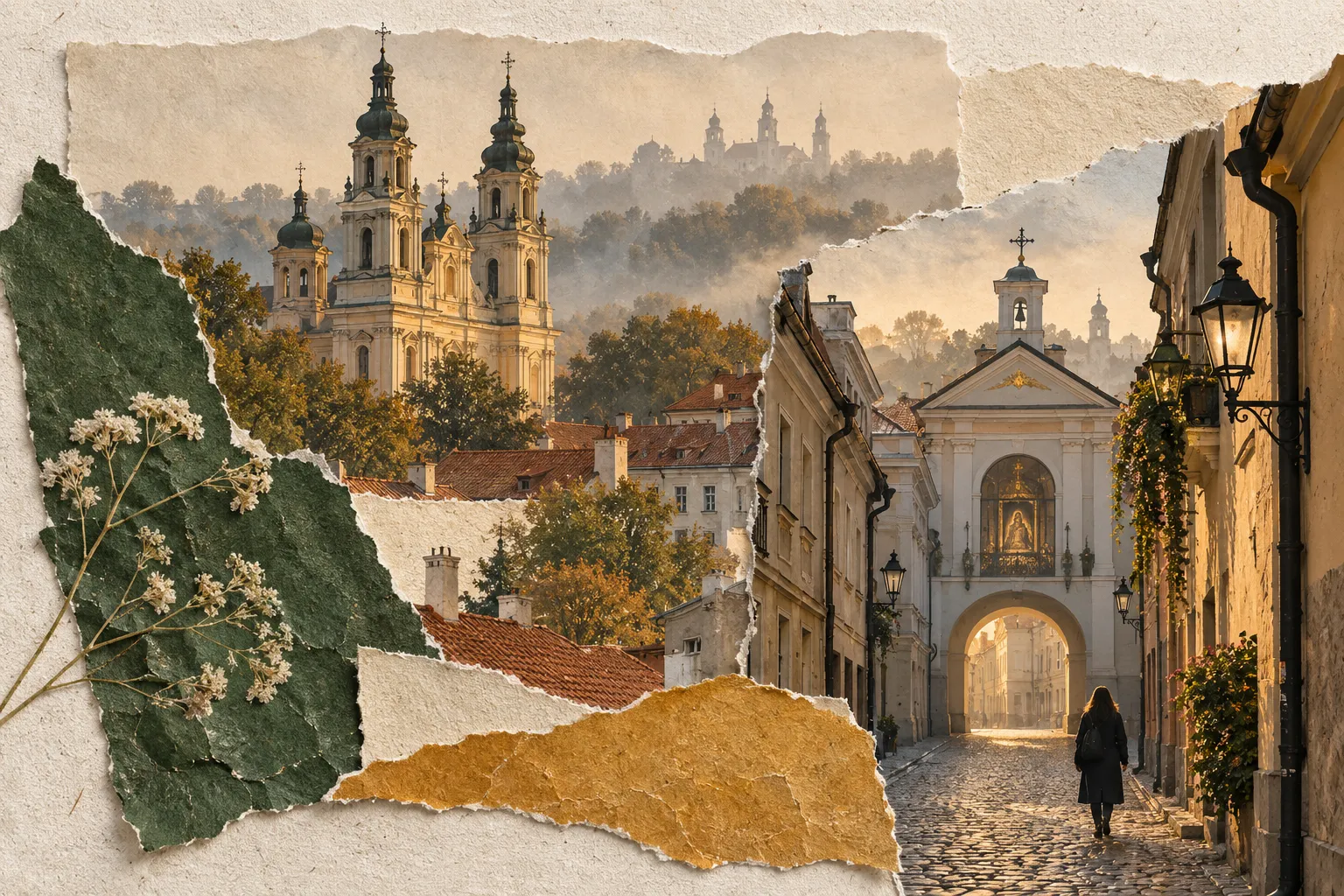 Old Town, collage