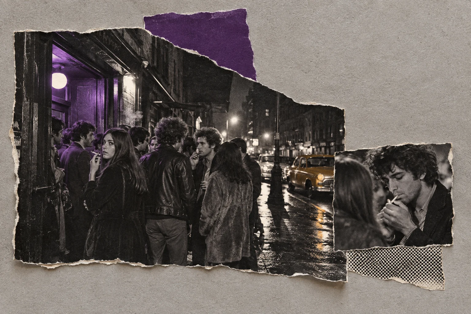 Queer in New York, collage for the KEVNS City Collages series